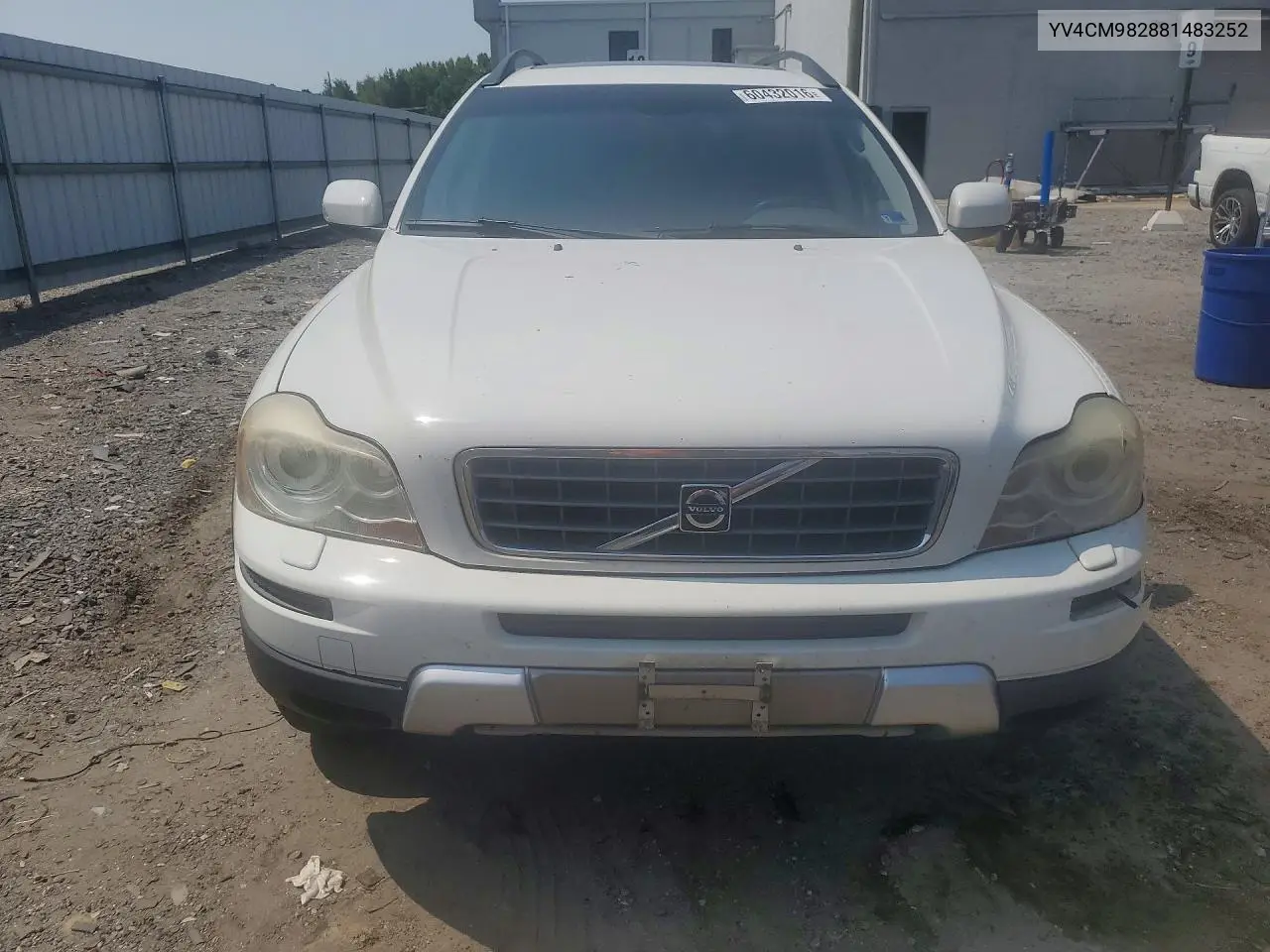2008 Volvo Xc90 3.2 VIN: YV4CM982881483252 Lot: 60432016