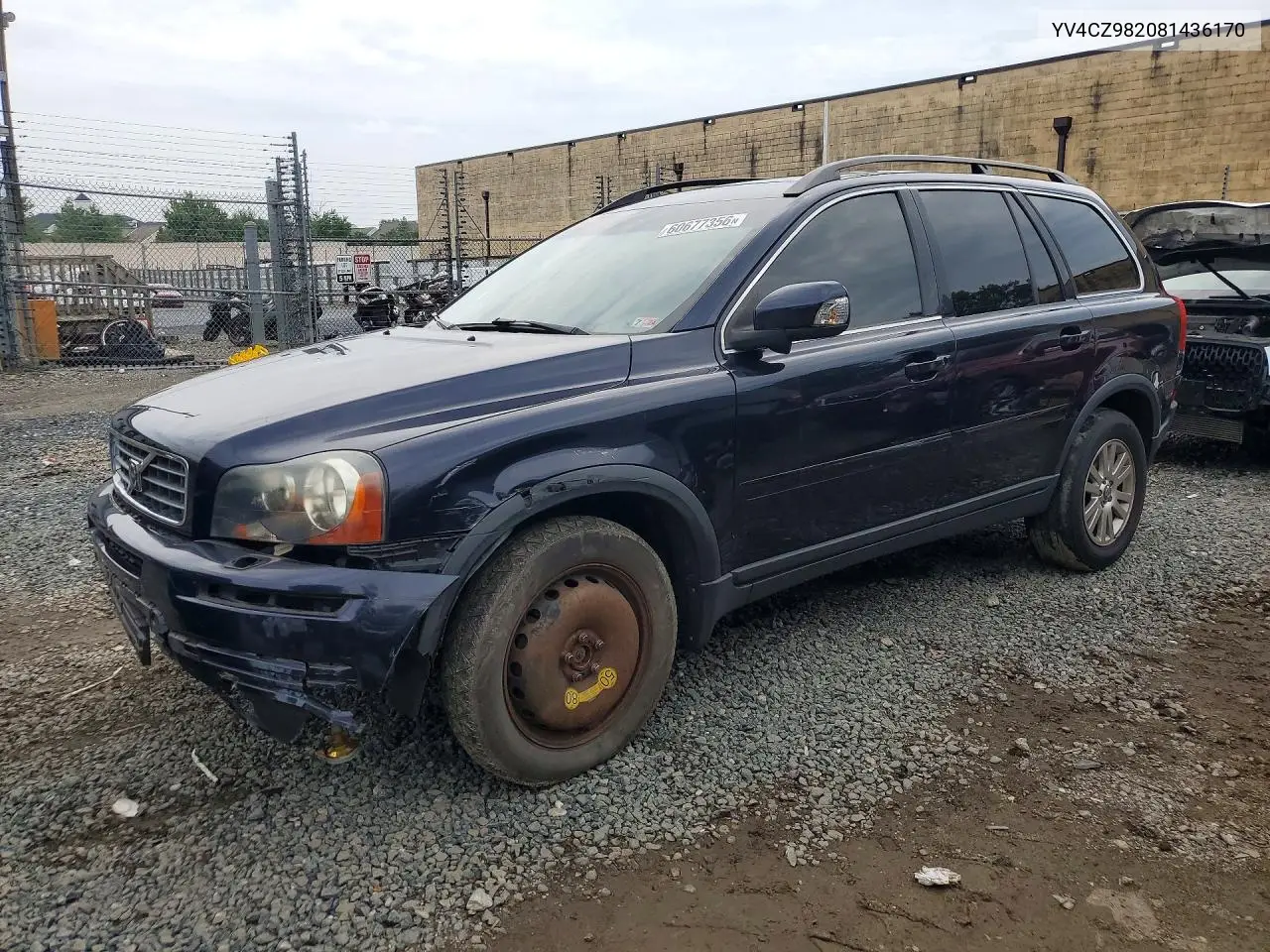 2008 Volvo Xc90 VIN: YV4CZ982081436170 Lot: 60677356