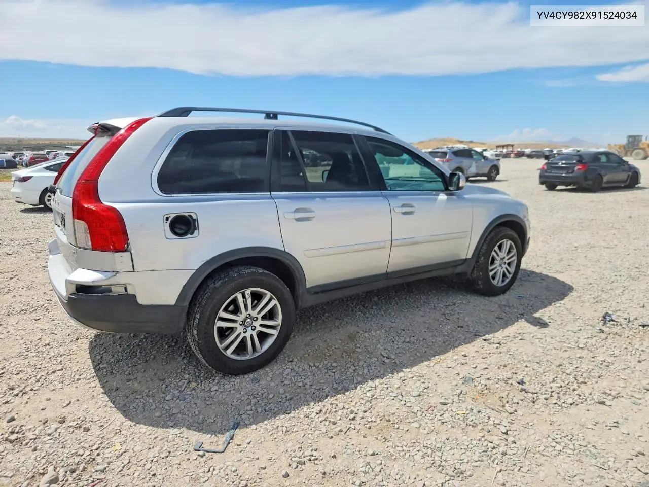 2009 Volvo Xc90 3.2 VIN: YV4CY982X91524034 Lot: 61553786