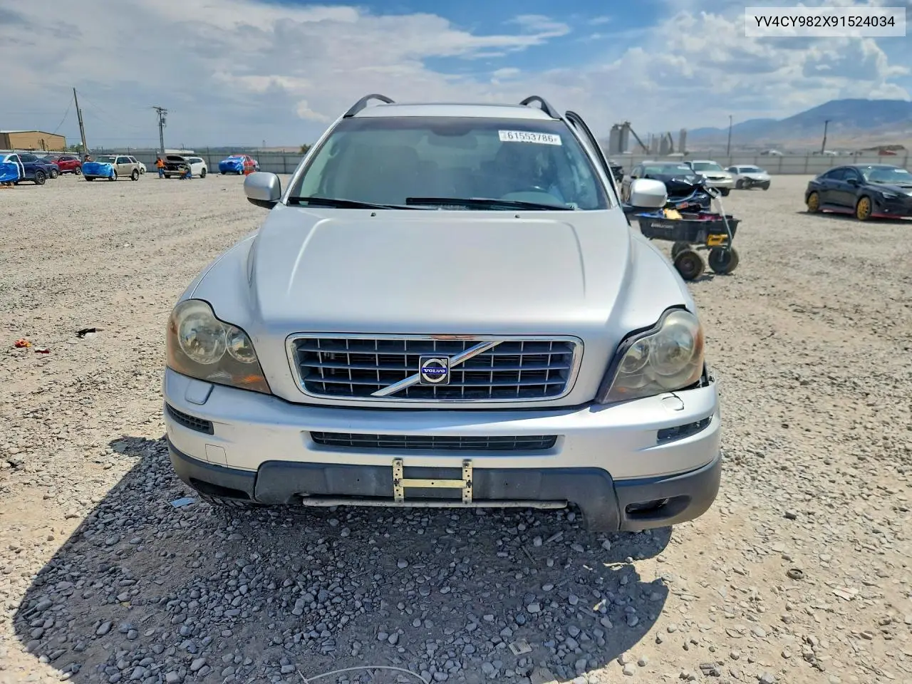 2009 Volvo Xc90 3.2 VIN: YV4CY982X91524034 Lot: 61553786