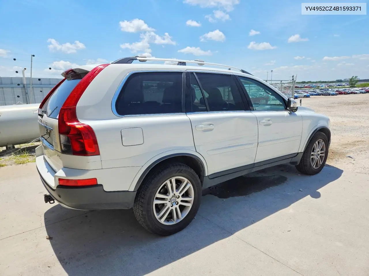 2011 Volvo Xc90 3.2 VIN: YV4952CZ4B1593371 Lot: 60060206
