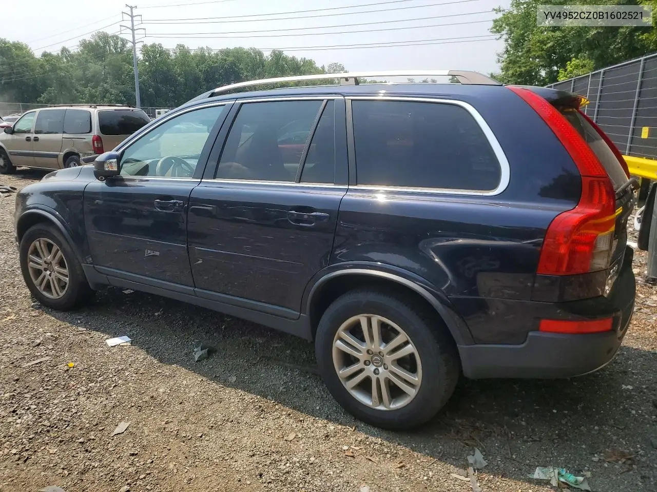 2011 Volvo Xc90 3.2 VIN: YV4952CZ0B1602521 Lot: 61139156