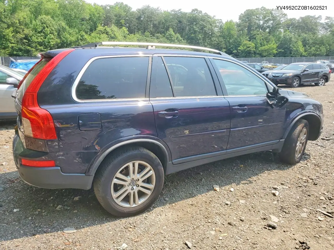 2011 Volvo Xc90 3.2 VIN: YV4952CZ0B1602521 Lot: 61139156