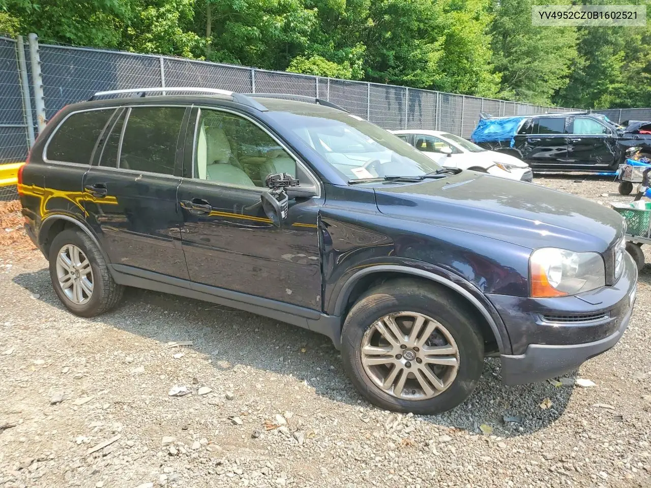 2011 Volvo Xc90 3.2 VIN: YV4952CZ0B1602521 Lot: 61139156