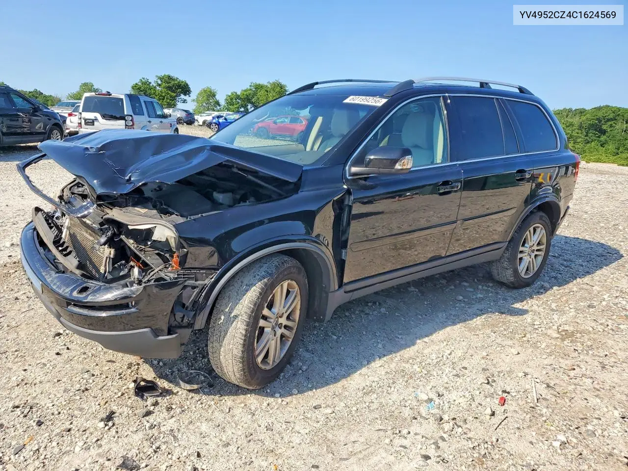 2012 Volvo Xc90 3.2 VIN: YV4952CZ4C1624569 Lot: 60199256