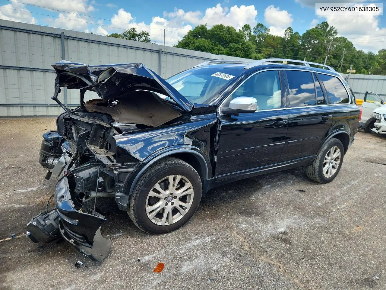 2013 Volvo Xc90 3.2 VIN: YV4952CY6D1638305 Lot: 60331606