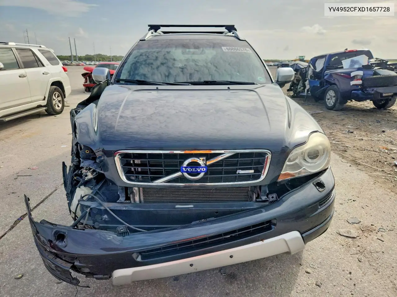 2013 Volvo Xc90 R Design VIN: YV4952CFXD1657728 Lot: 60866576