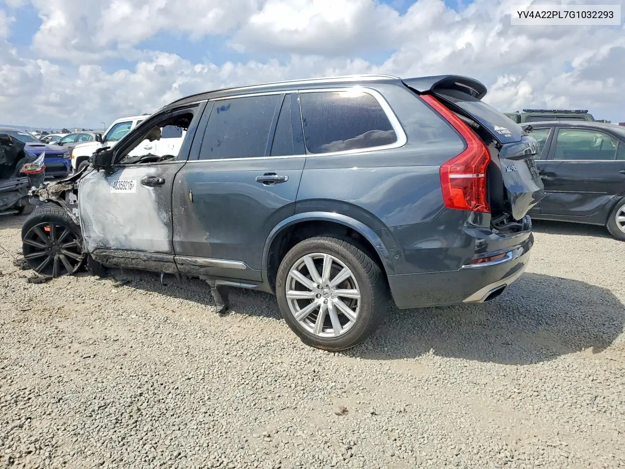 2016 Volvo Xc90 T6 VIN: YV4A22PL7G1032293 Lot: 48359216