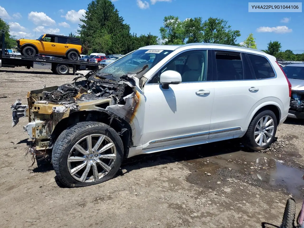 2016 Volvo Xc90 T6 VIN: YV4A22PL9G1044106 Lot: 55283506
