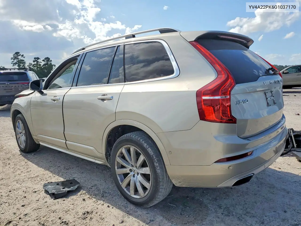 2016 Volvo Xc90 T6 VIN: YV4A22PK6G1037170 Lot: 55446676