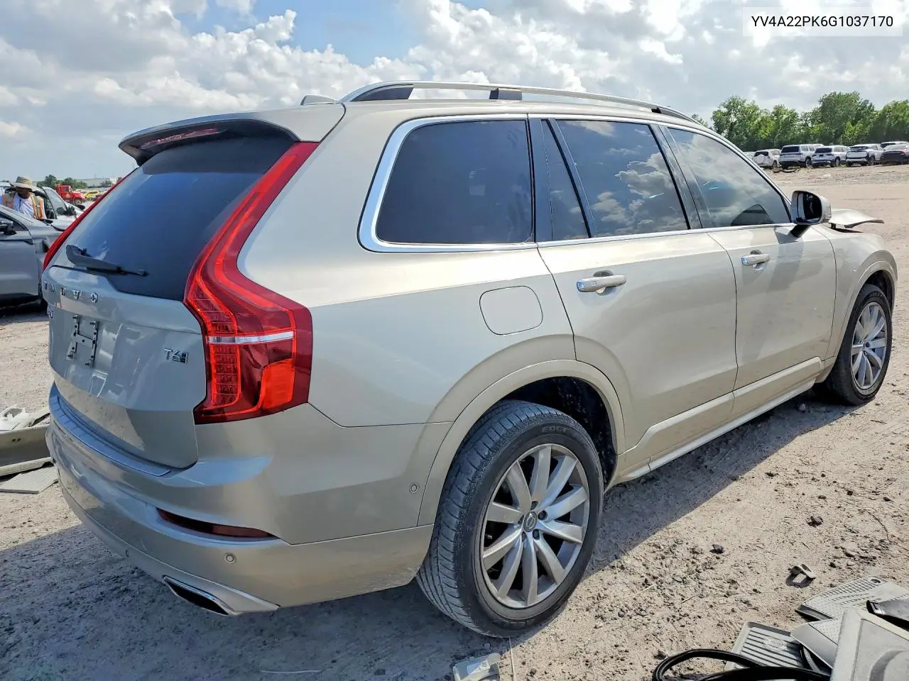 2016 Volvo Xc90 T6 VIN: YV4A22PK6G1037170 Lot: 55446676