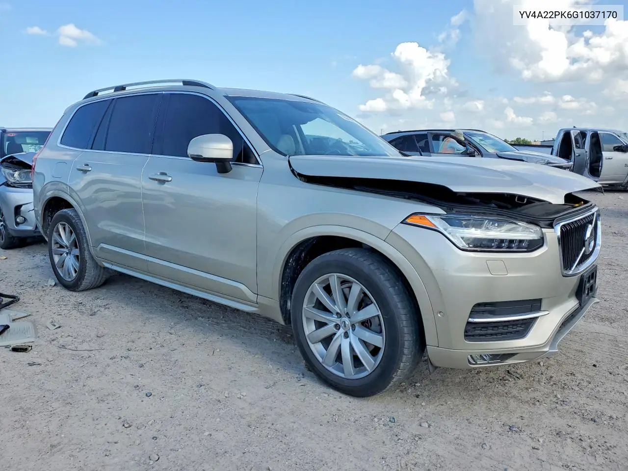 2016 Volvo Xc90 T6 VIN: YV4A22PK6G1037170 Lot: 55446676