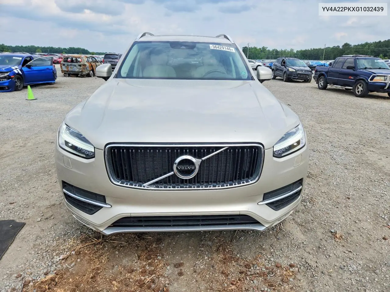 2016 Volvo Xc90 T6 VIN: YV4A22PKXG1032439 Lot: 56429146