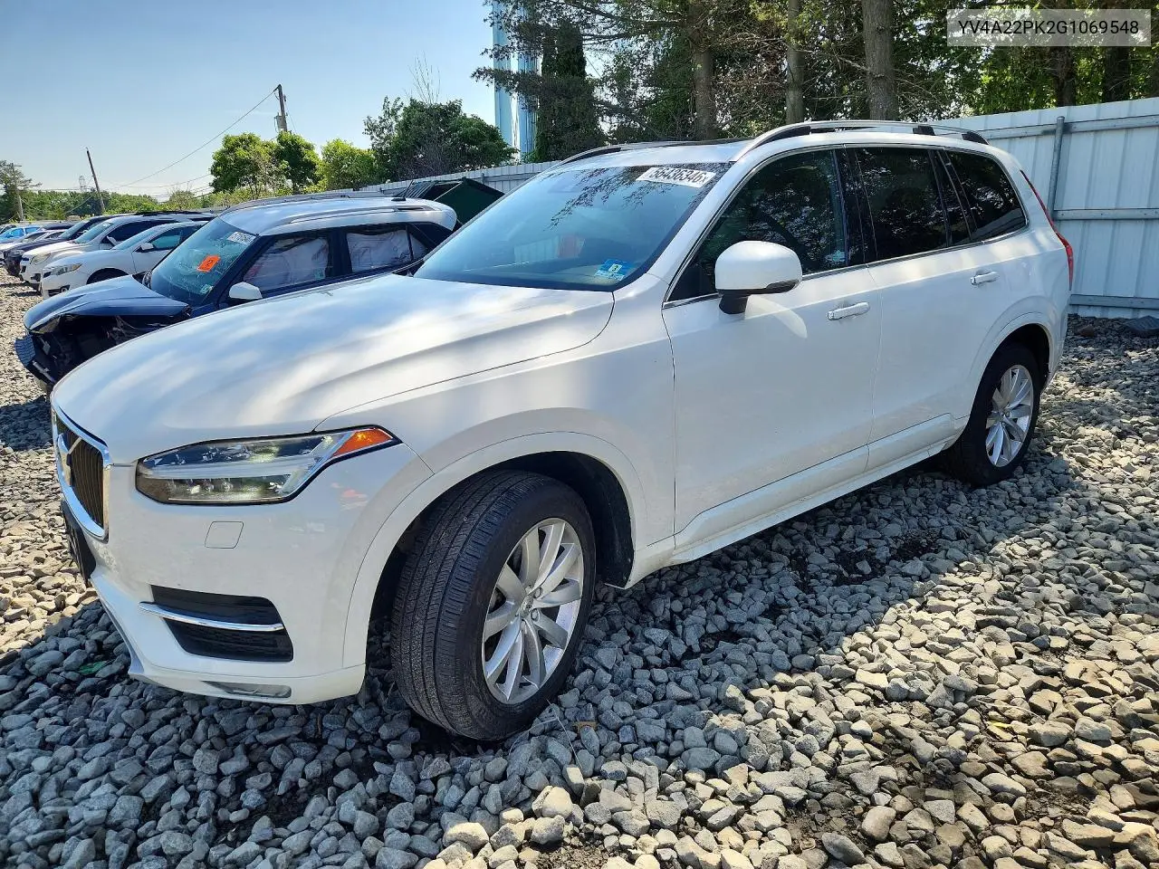 2016 Volvo Xc90 T6 VIN: YV4A22PK2G1069548 Lot: 56436346