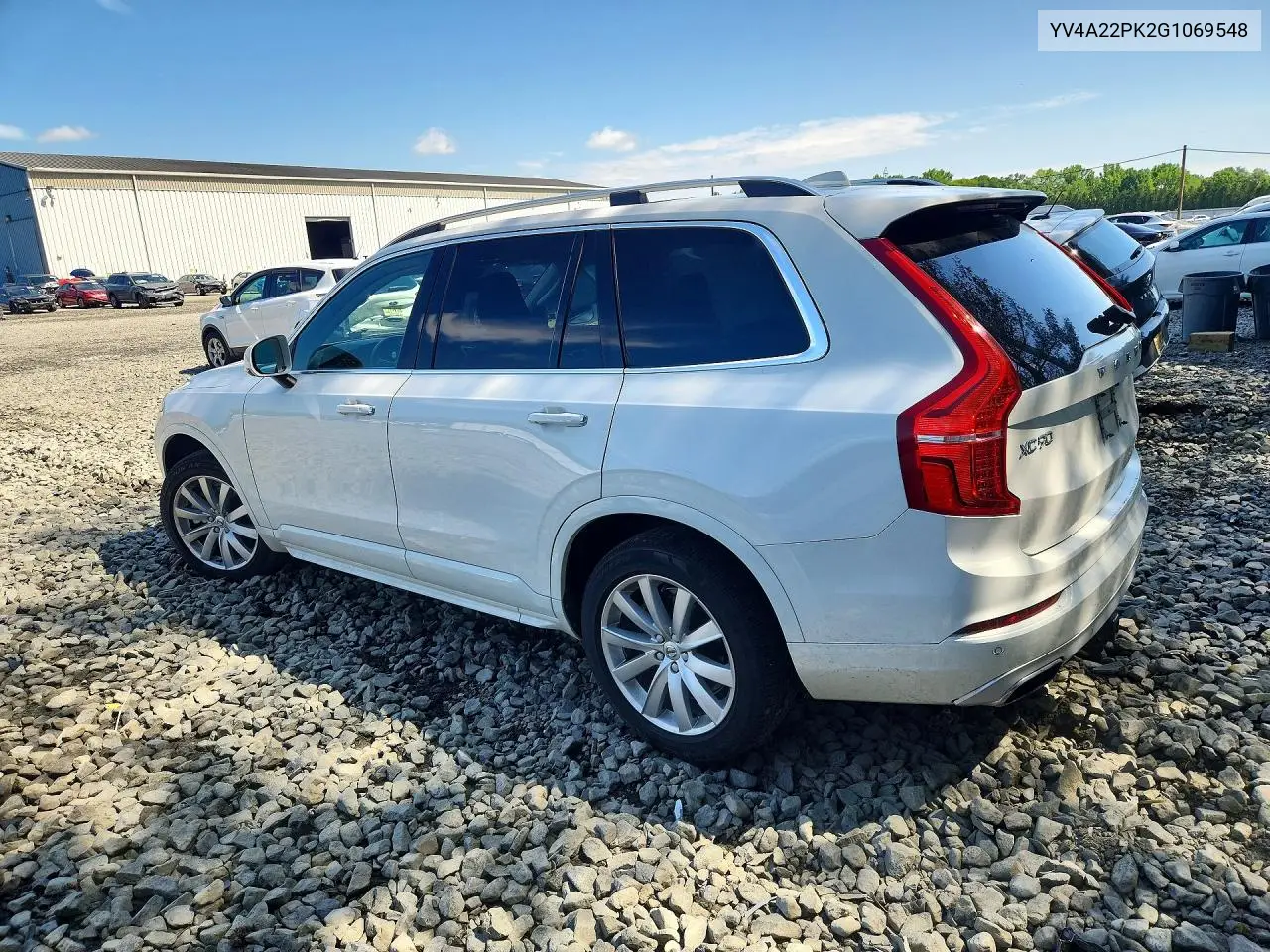 2016 Volvo Xc90 T6 VIN: YV4A22PK2G1069548 Lot: 56436346
