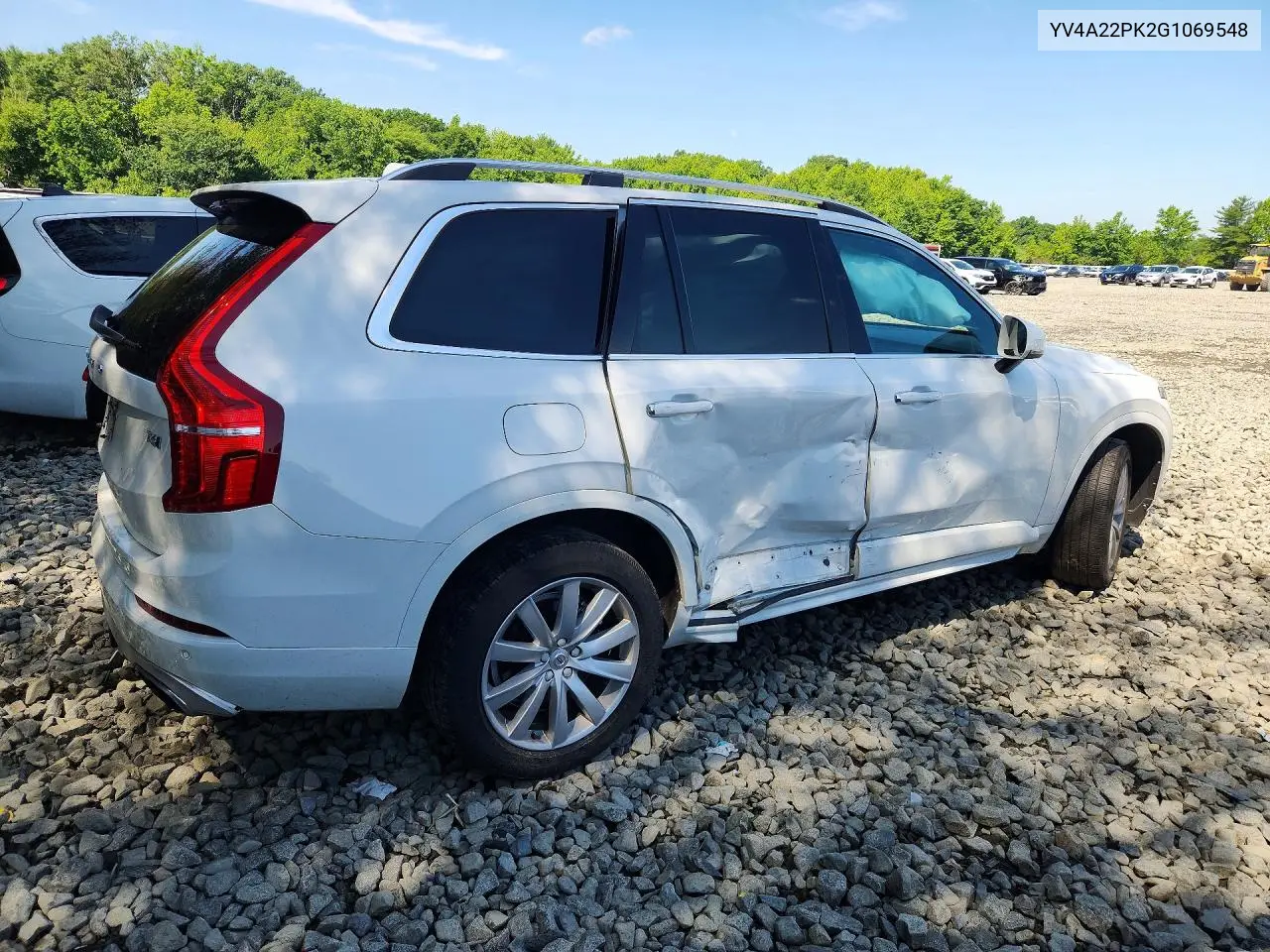 2016 Volvo Xc90 T6 VIN: YV4A22PK2G1069548 Lot: 56436346