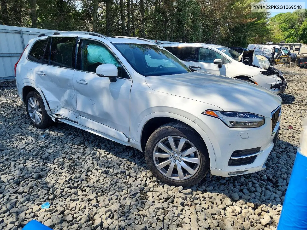 2016 Volvo Xc90 T6 VIN: YV4A22PK2G1069548 Lot: 56436346