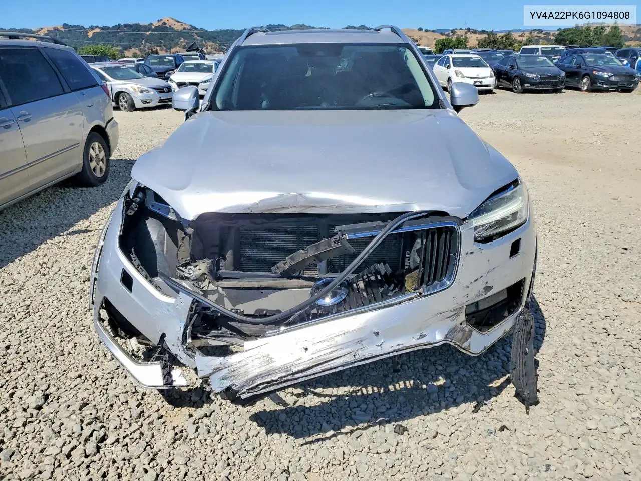 2016 Volvo Xc90 T6 VIN: YV4A22PK6G1094808 Lot: 56700786