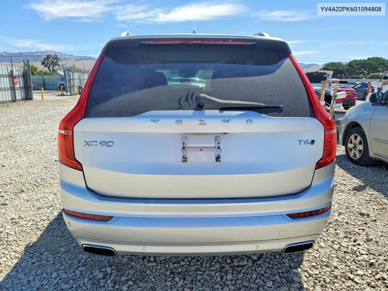 2016 Volvo Xc90 T6 VIN: YV4A22PK6G1094808 Lot: 56700786