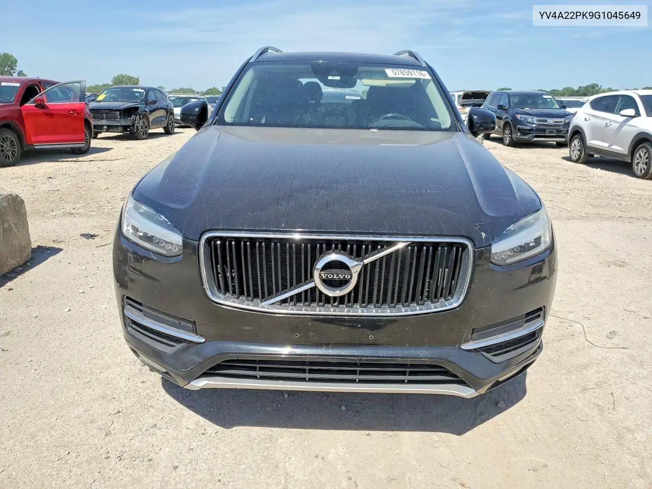 2016 Volvo Xc90 VIN: YV4A22PK9G1045649 Lot: 57859116