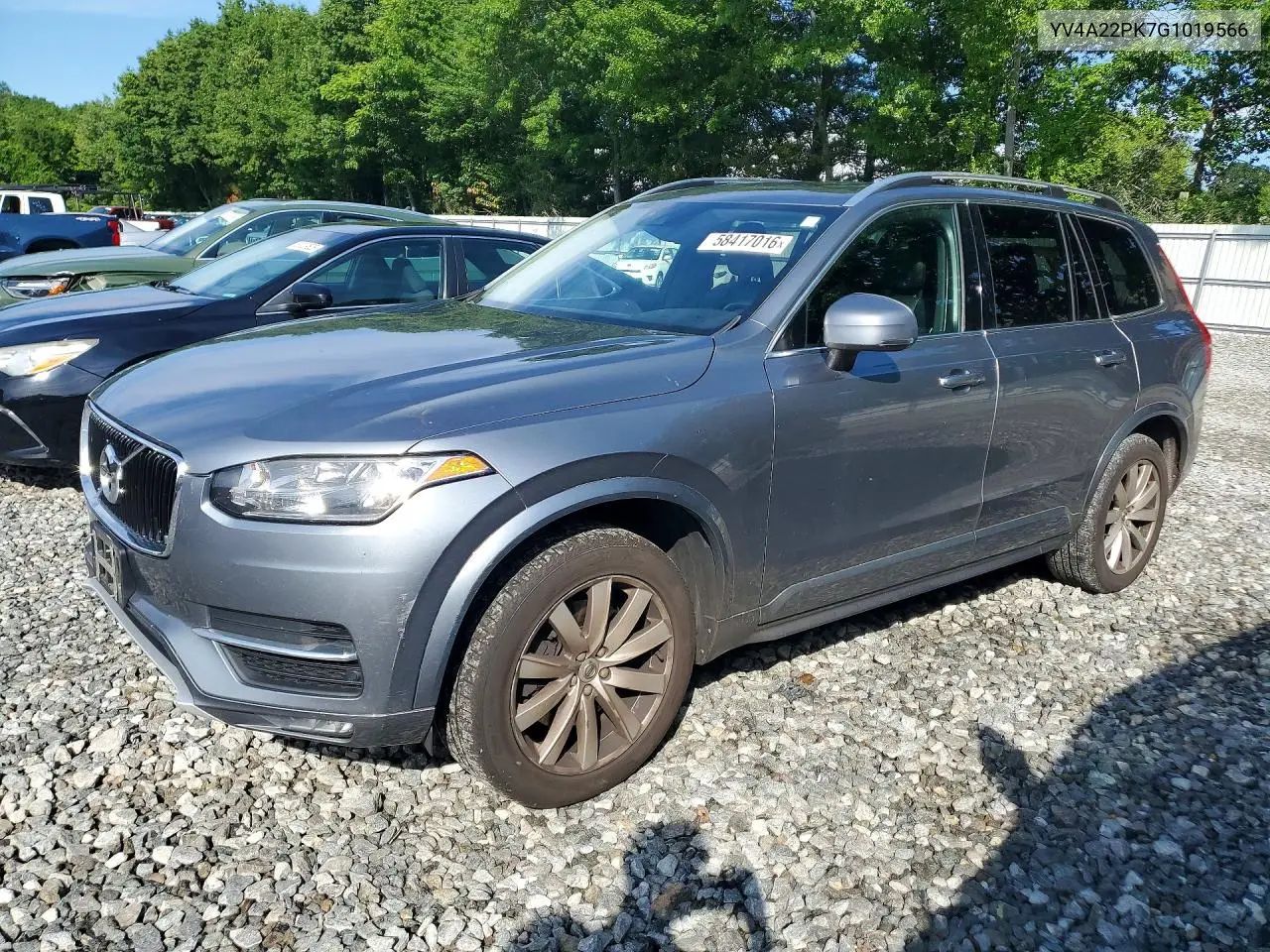 2016 Volvo Xc90 T6 VIN: YV4A22PK7G1019566 Lot: 58417016