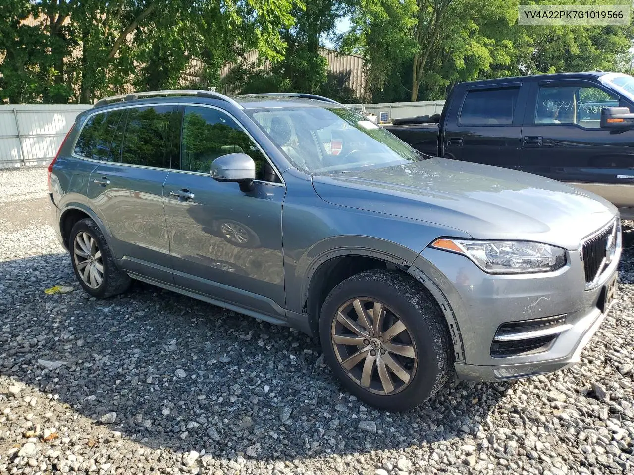 2016 Volvo Xc90 T6 VIN: YV4A22PK7G1019566 Lot: 58417016