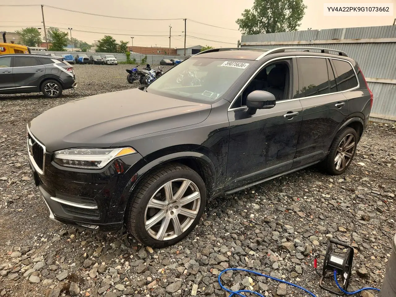 2016 Volvo Xc90 T6 VIN: YV4A22PK9G1073662 Lot: 59075636