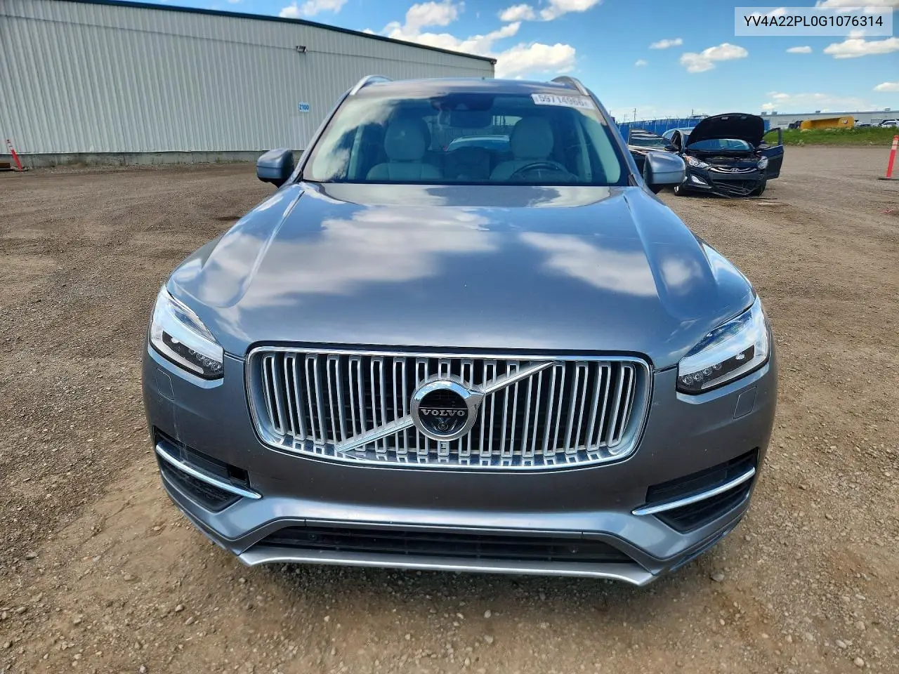 2016 Volvo Xc90 T6 VIN: YV4A22PL0G1076314 Lot: 59714966