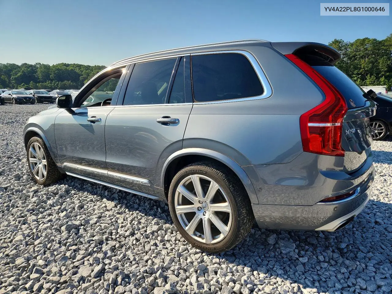 2016 Volvo Xc90 T6 VIN: YV4A22PL8G1000646 Lot: 59731836