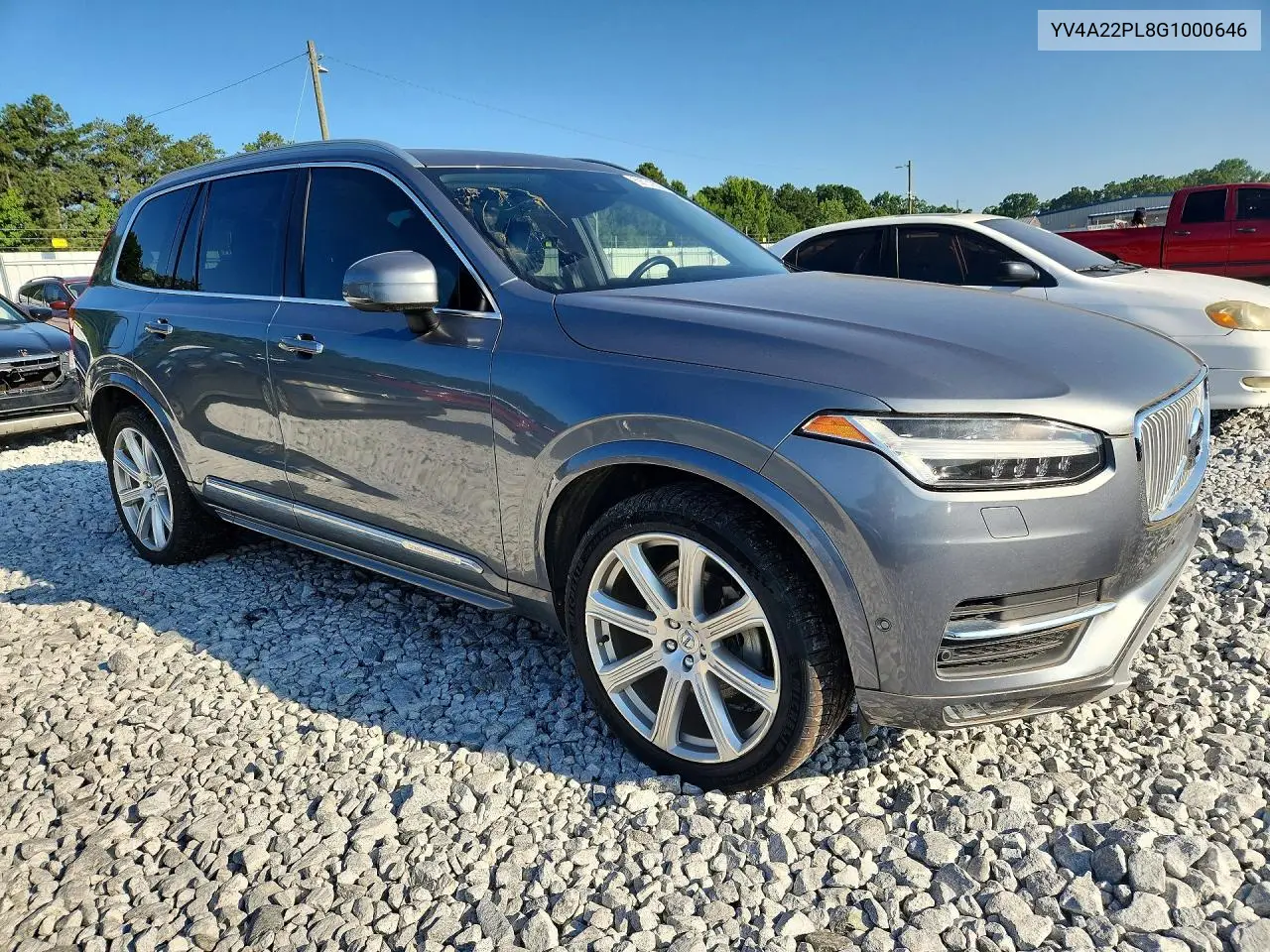 2016 Volvo Xc90 T6 VIN: YV4A22PL8G1000646 Lot: 59731836