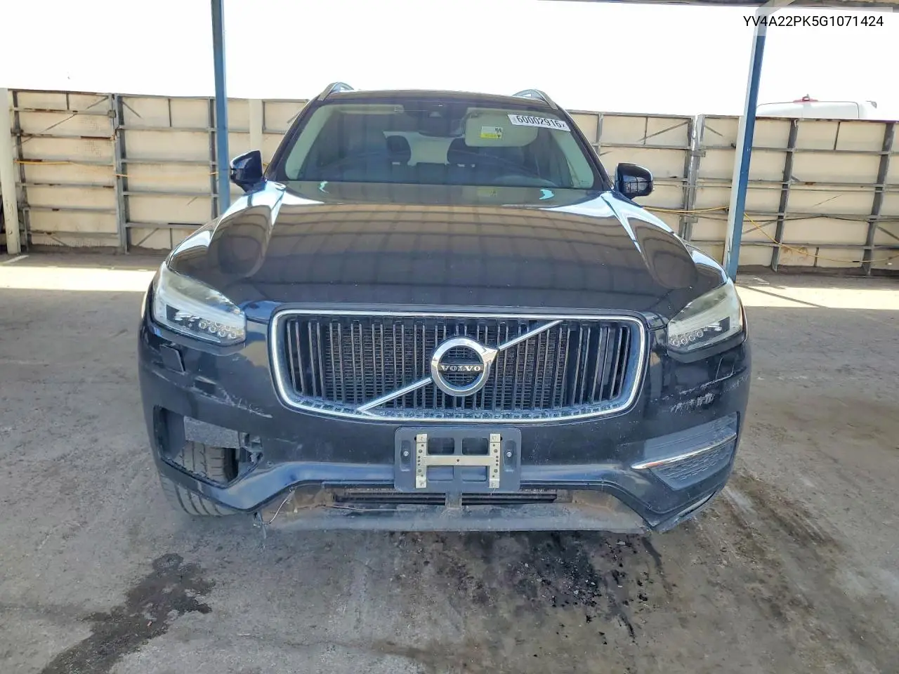 2016 Volvo Xc90 T6 VIN: YV4A22PK5G1071424 Lot: 60002916