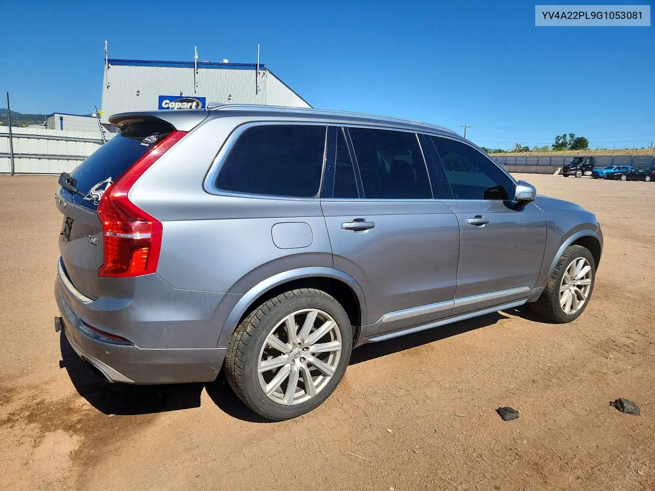 2016 Volvo Xc90 T6 VIN: YV4A22PL9G1053081 Lot: 60461996