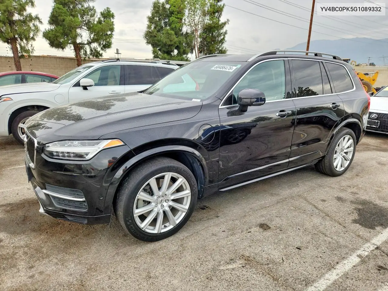 2016 Volvo Xc90 T8 VIN: YV4BC0PK5G1089332 Lot: 60486476