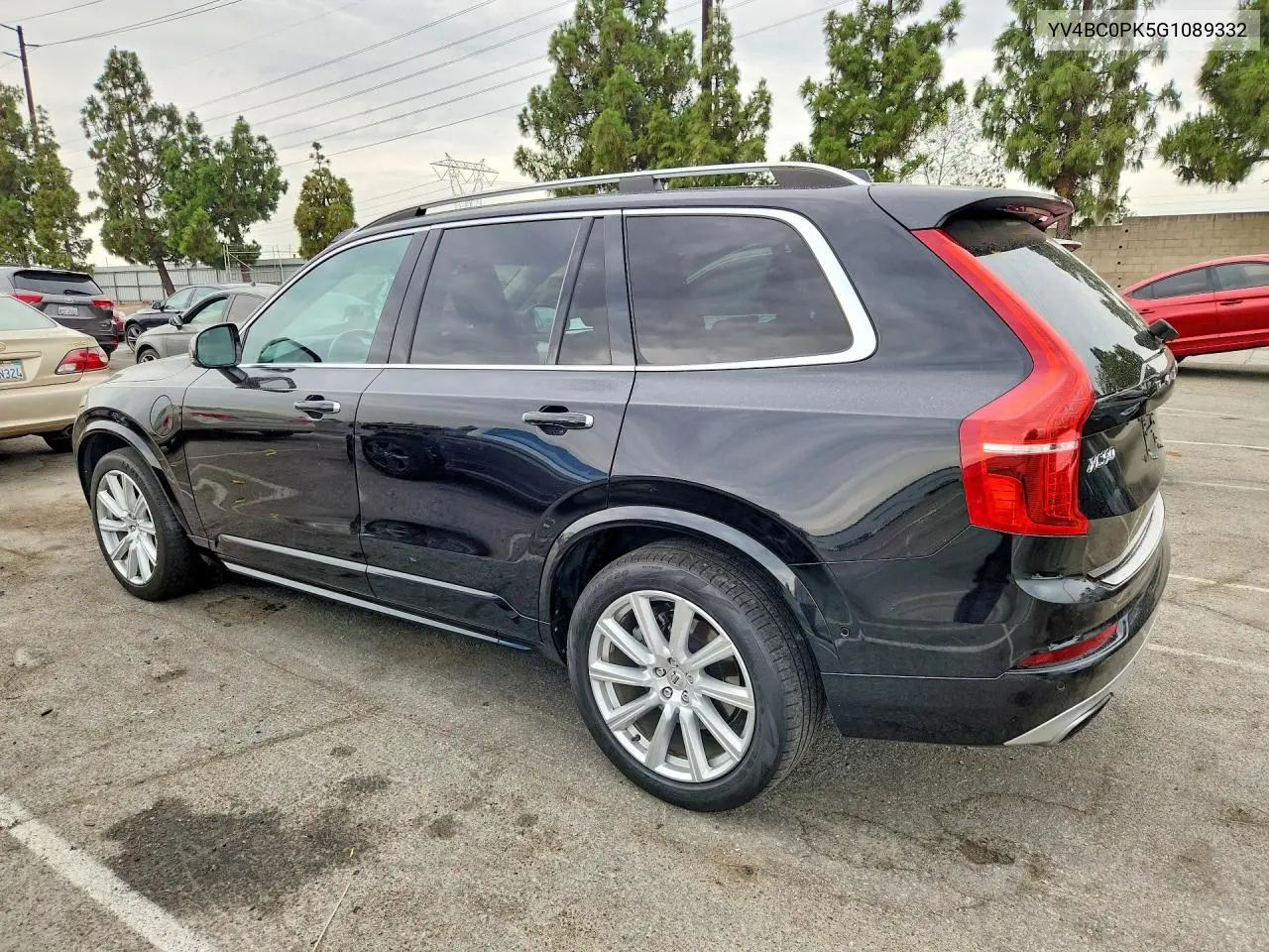 2016 Volvo Xc90 T8 VIN: YV4BC0PK5G1089332 Lot: 60486476
