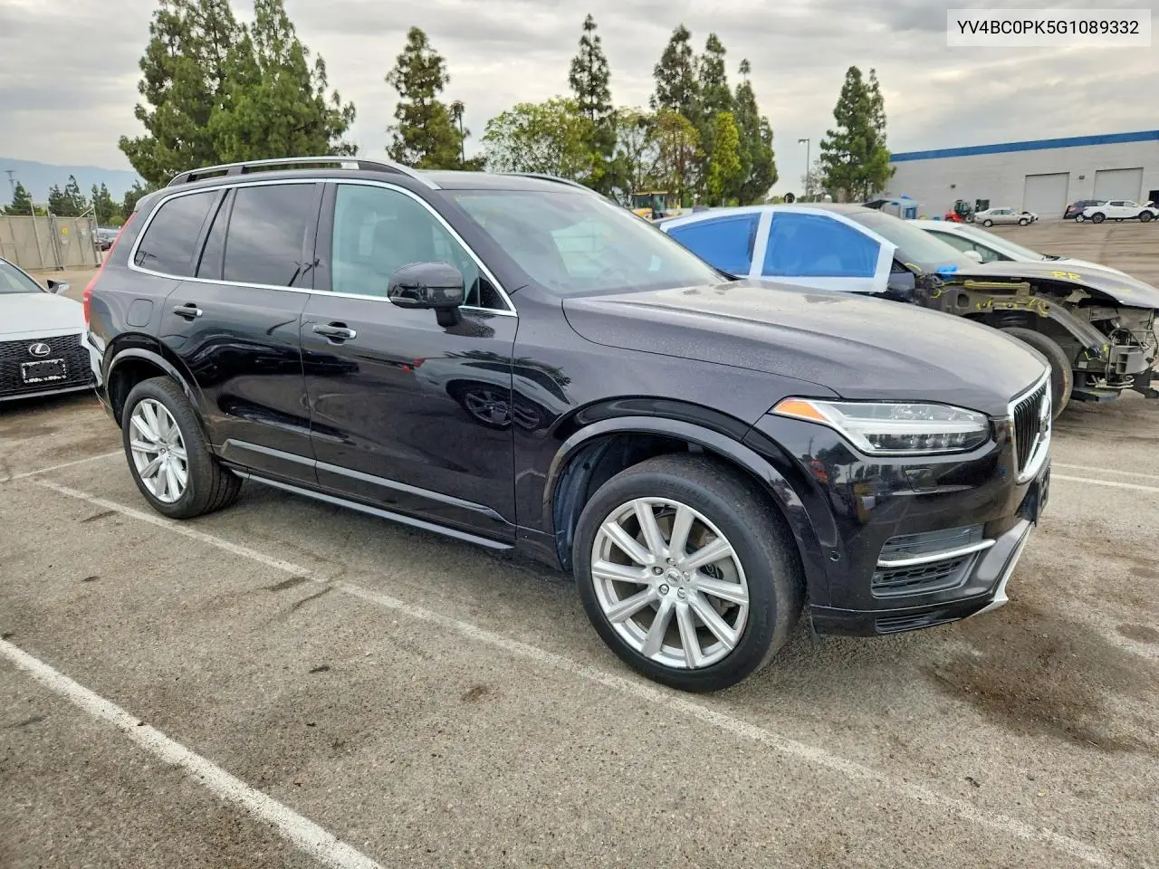 2016 Volvo Xc90 T8 VIN: YV4BC0PK5G1089332 Lot: 60486476