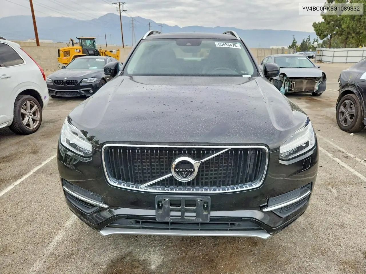 2016 Volvo Xc90 T8 VIN: YV4BC0PK5G1089332 Lot: 60486476