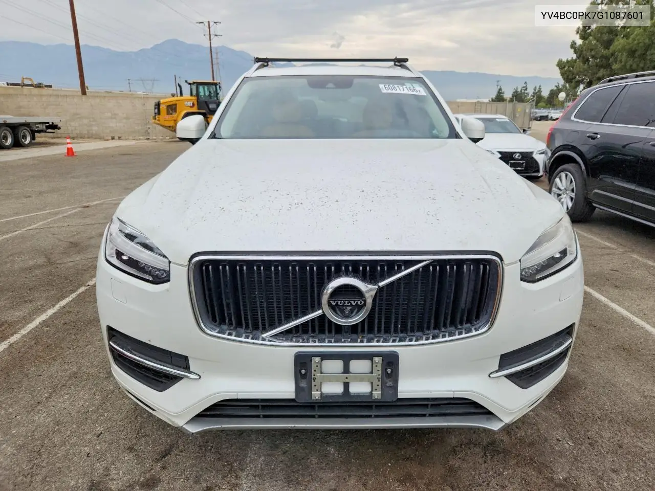 2016 Volvo Xc90 T8 VIN: YV4BC0PK7G1087601 Lot: 60817166
