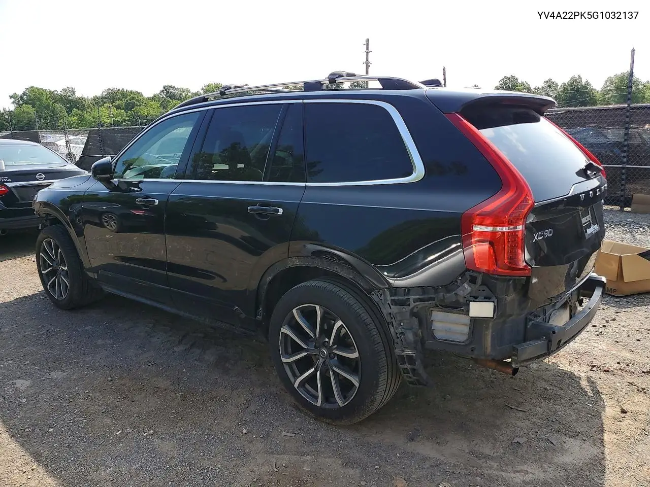 2016 Volvo Xc90 T6 VIN: YV4A22PK5G1032137 Lot: 60820646