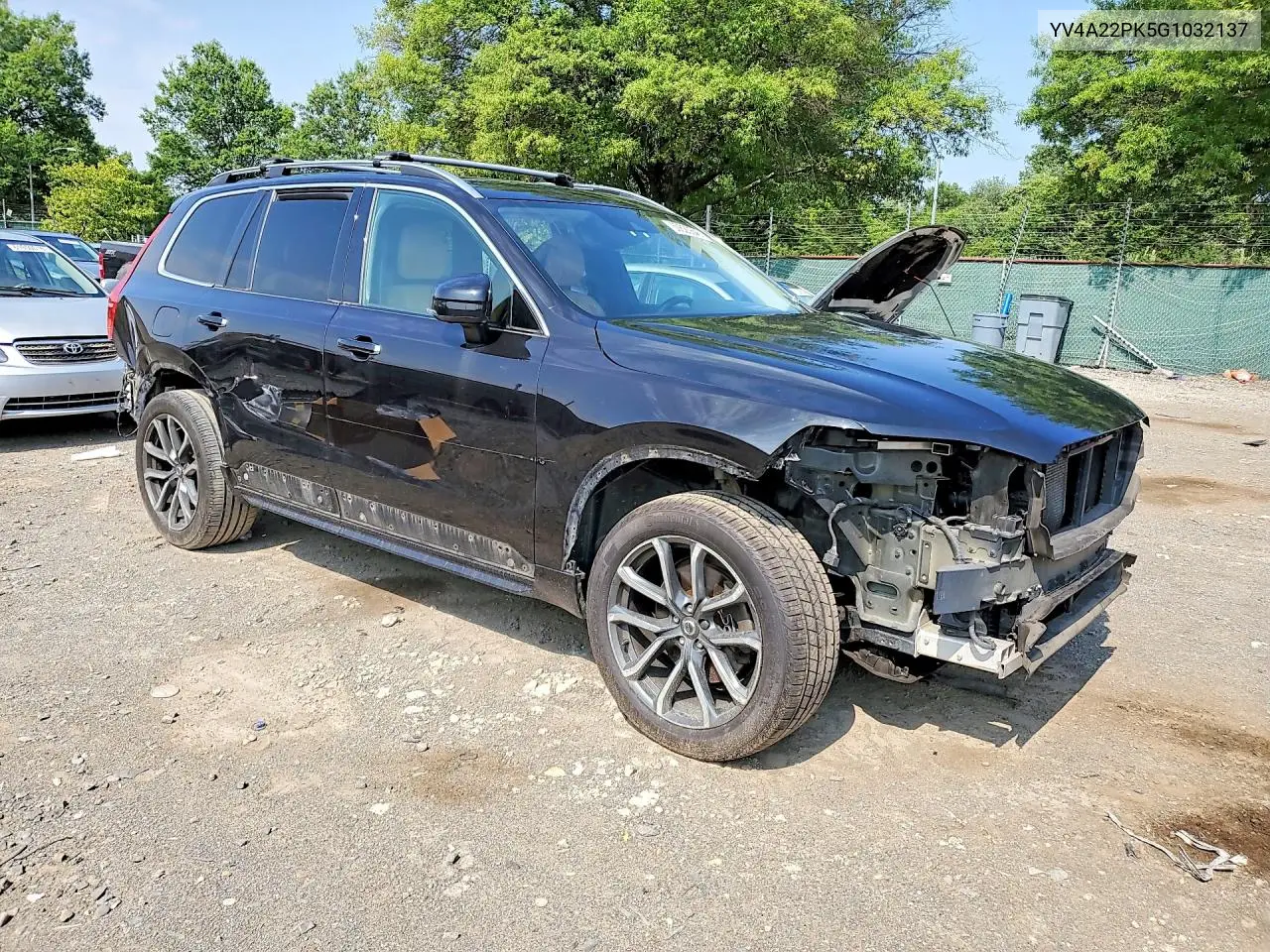 2016 Volvo Xc90 T6 VIN: YV4A22PK5G1032137 Lot: 60820646