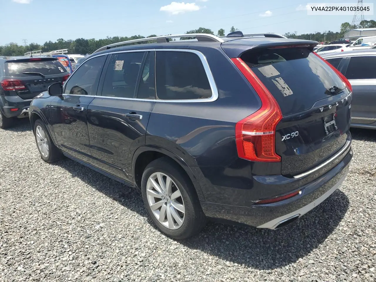 2016 Volvo Xc90 T6 VIN: YV4A22PK4G1035045 Lot: 61018626
