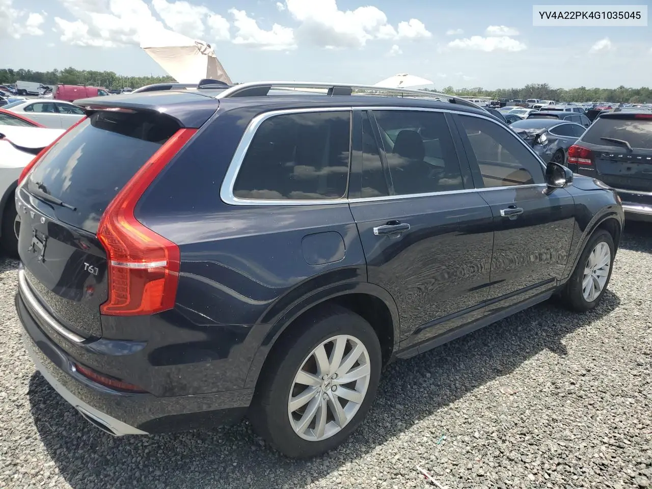 2016 Volvo Xc90 T6 VIN: YV4A22PK4G1035045 Lot: 61018626