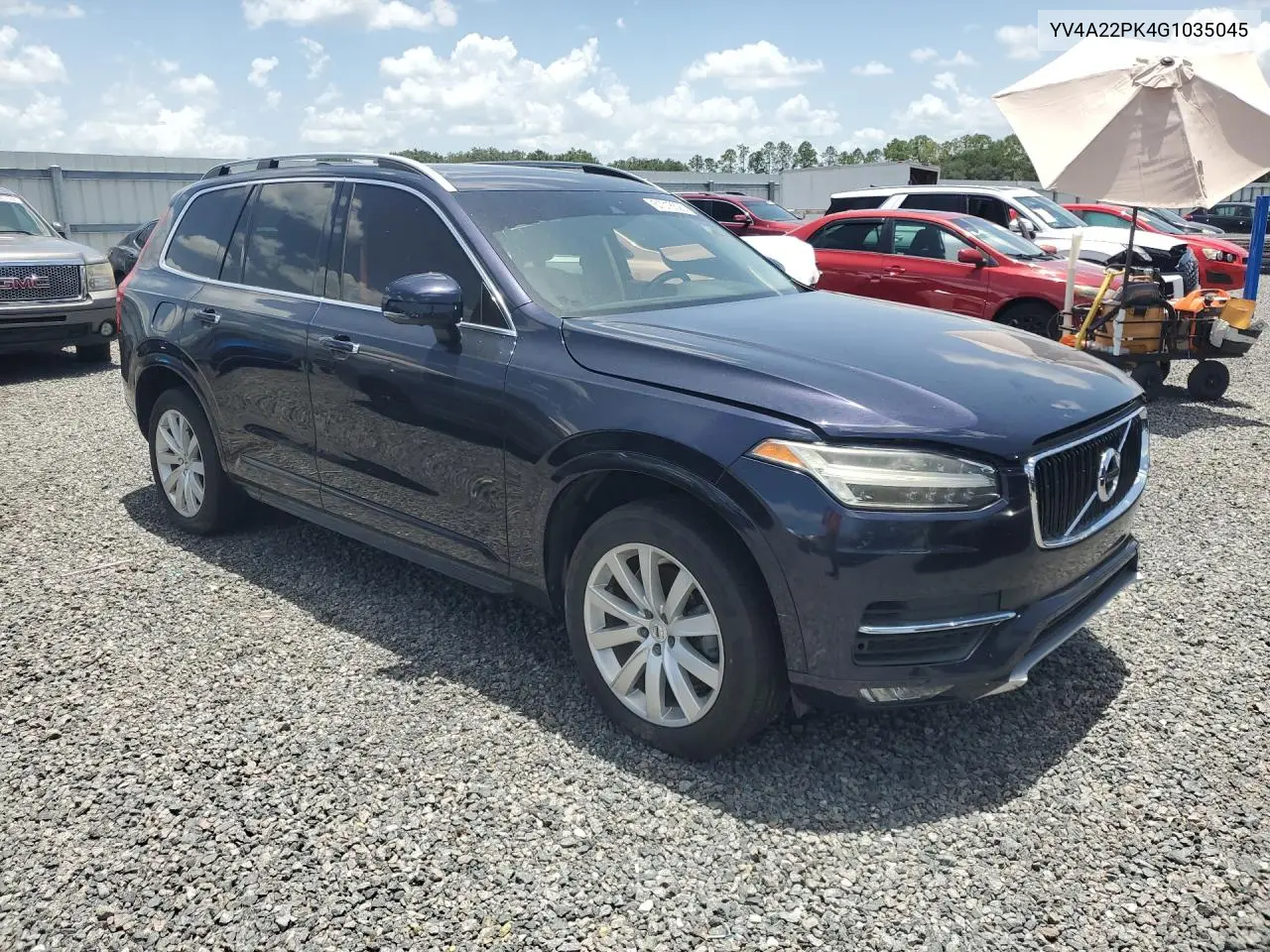 2016 Volvo Xc90 T6 VIN: YV4A22PK4G1035045 Lot: 61018626