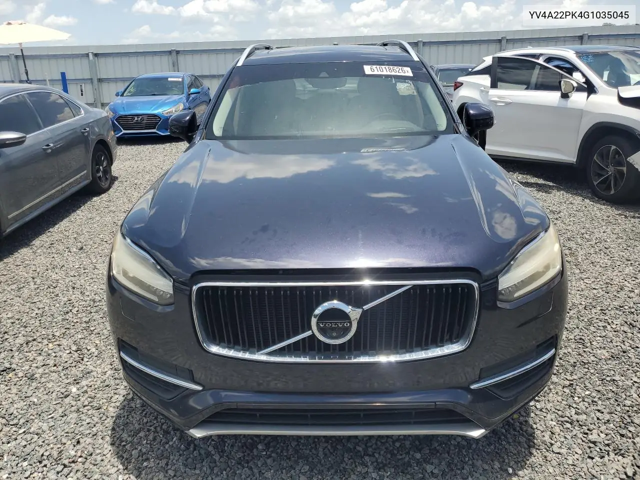 2016 Volvo Xc90 T6 VIN: YV4A22PK4G1035045 Lot: 61018626