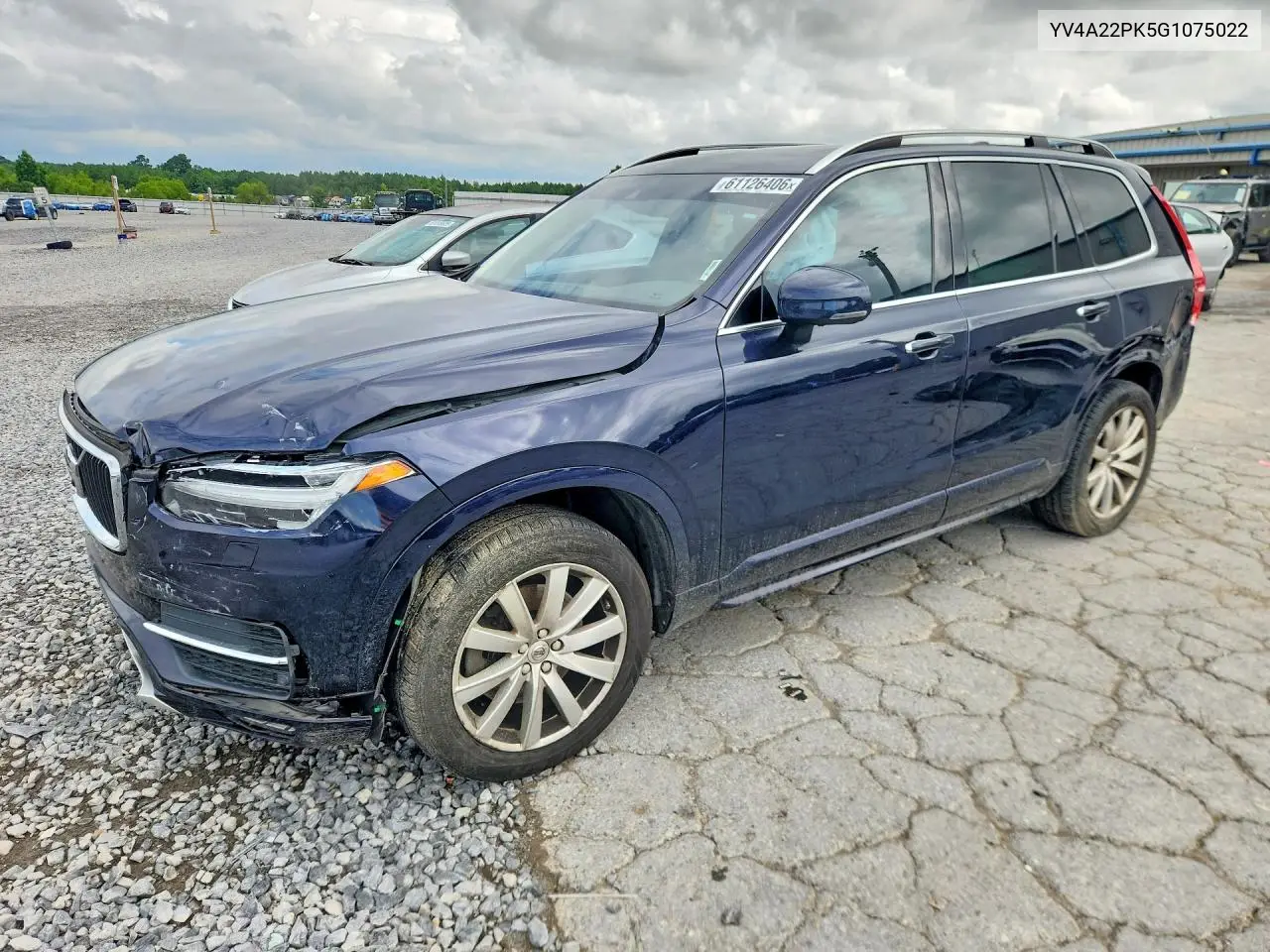 2016 Volvo Xc90 T6 VIN: YV4A22PK5G1075022 Lot: 61126406