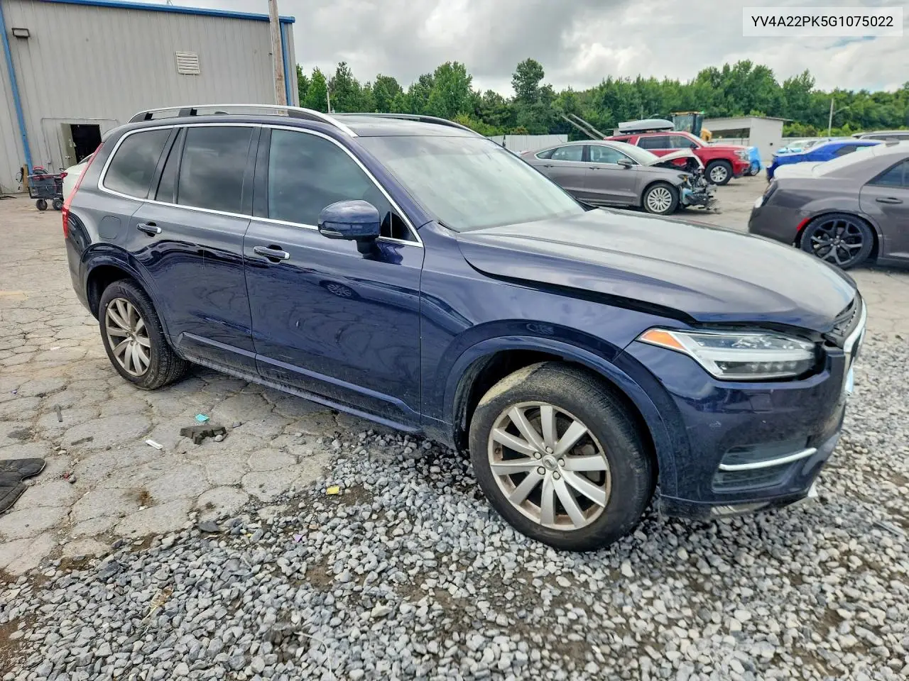 2016 Volvo Xc90 T6 VIN: YV4A22PK5G1075022 Lot: 61126406