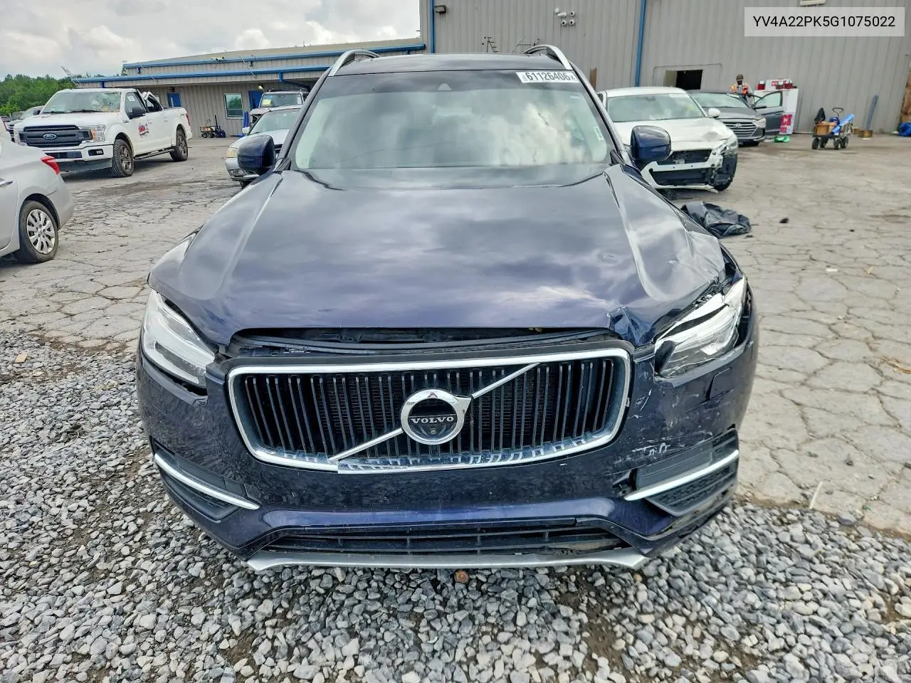 2016 Volvo Xc90 T6 VIN: YV4A22PK5G1075022 Lot: 61126406
