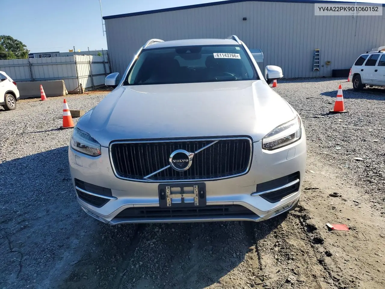 2016 Volvo Xc90 T6 VIN: YV4A22PK9G1060152 Lot: 61143766
