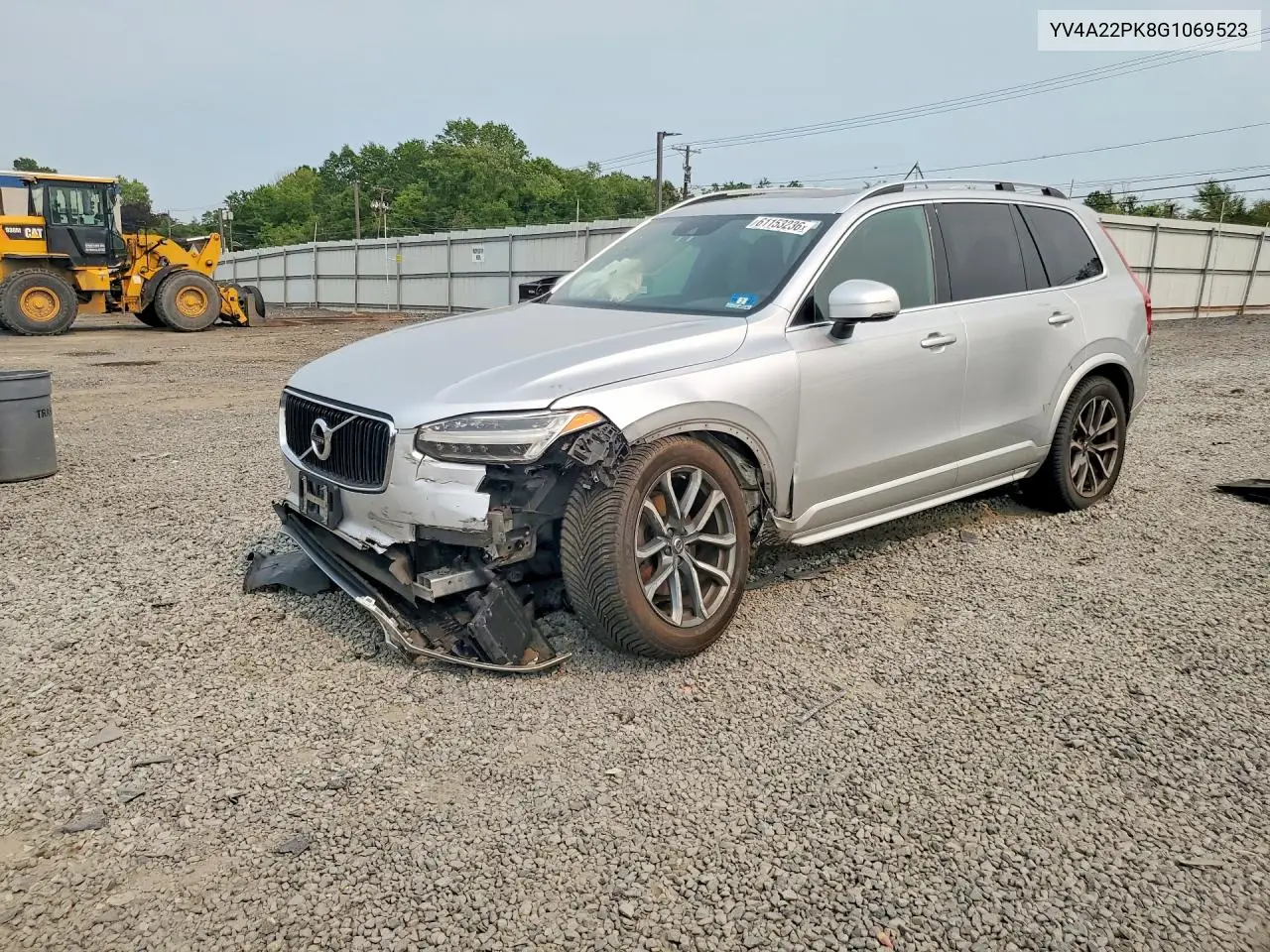 2016 Volvo Xc90 T6 VIN: YV4A22PK8G1069523 Lot: 61153236