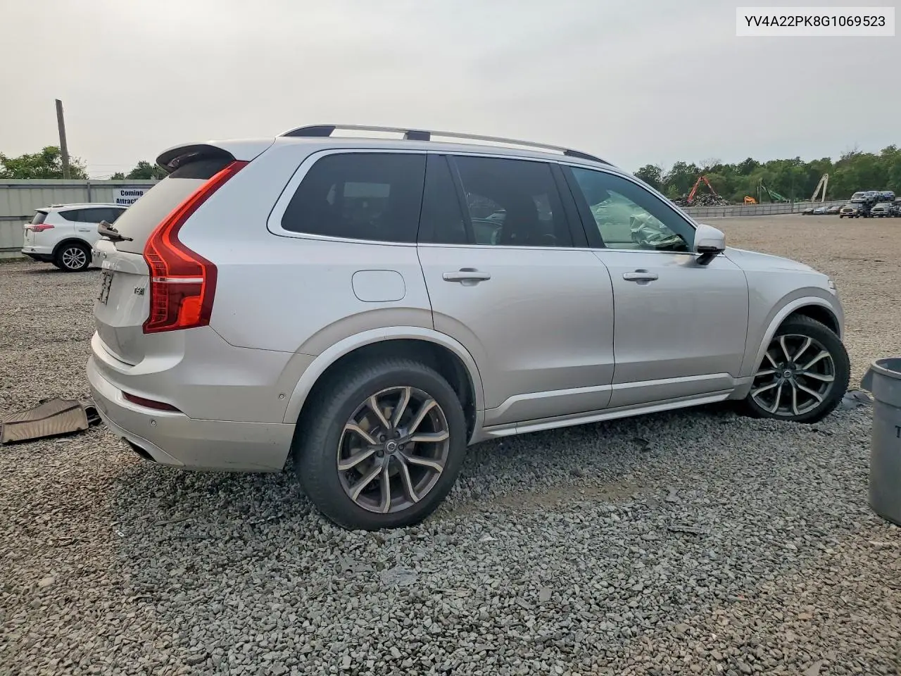 2016 Volvo Xc90 T6 VIN: YV4A22PK8G1069523 Lot: 61153236