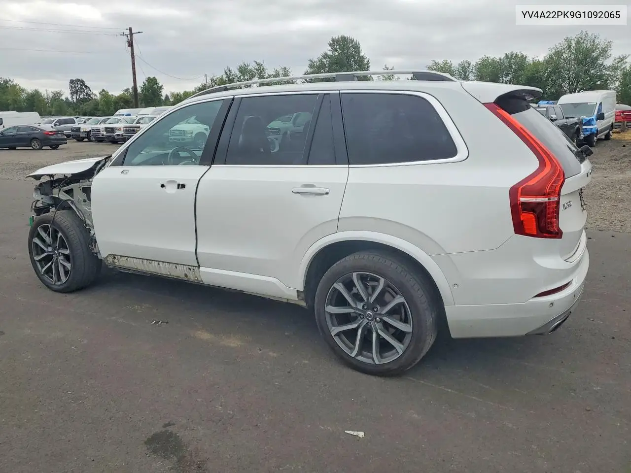 2016 Volvo Xc90 T6 VIN: YV4A22PK9G1092065 Lot: 61186556